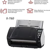 Vista 5 de Fujitsu Escáner alimentado con hojas Fi-7160 - Óptico de 600 Dpi - Color de 24 bits - Escala de grises de 8 bits - Pulgadas Usb Categoría