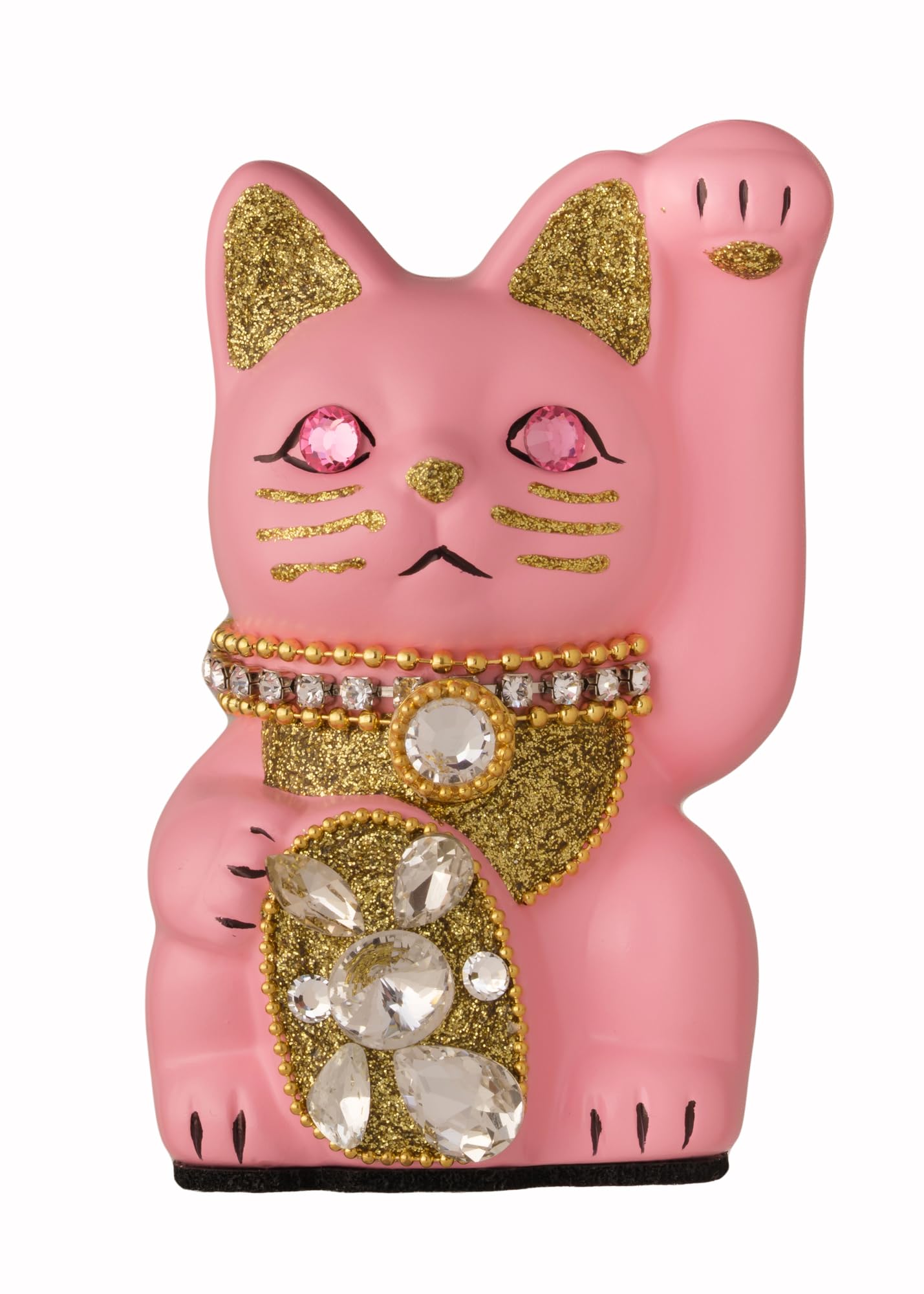 Amazon.co.jp: ご縁猫 ジュエリーキャット(S-SIZE ピンク Pink）左手