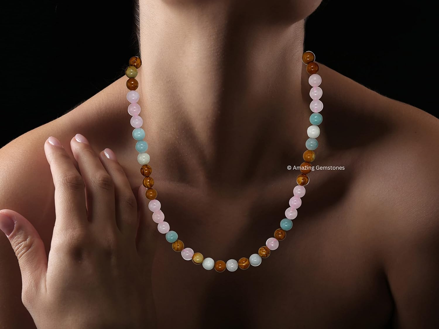 Amazing Gemstone Ultimate Crystal Disease Necklace