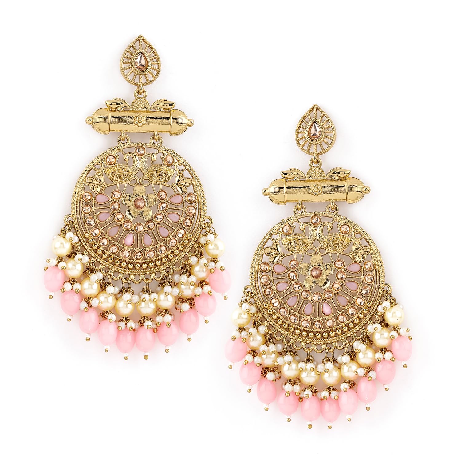 rubans Traditional Handcrafted Chandbali Earrings for Women & Girls – Elegant Festive & Wedding Jewelry Collection-picture-40