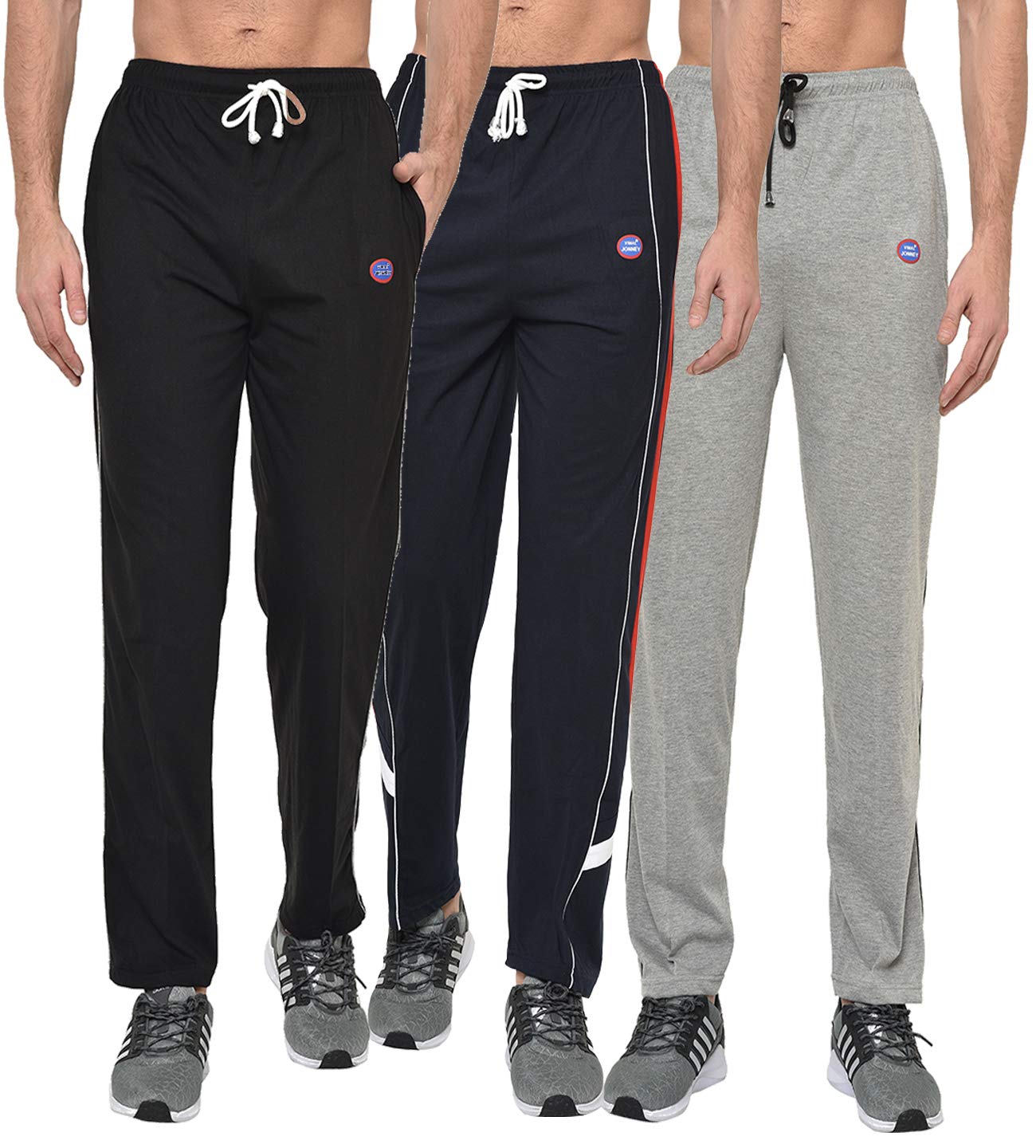 VIMAL JONNEY Mack Men’s Cotton Trackpants (Pack of 3)