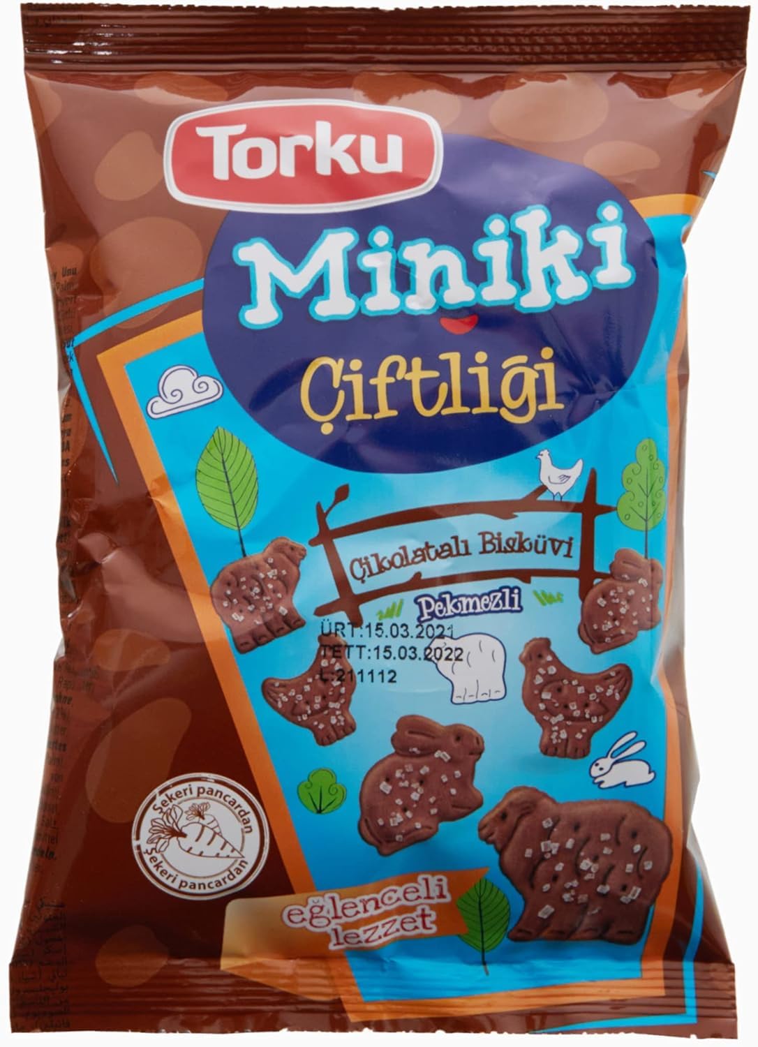 Torku Miniki Çikolatali Bisküvi 40 Gr