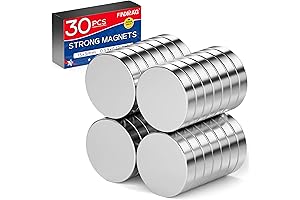 FINDMAG 30 Pack Refrigerator Magnets: Super Strong Fridge Magnets for Any Surface