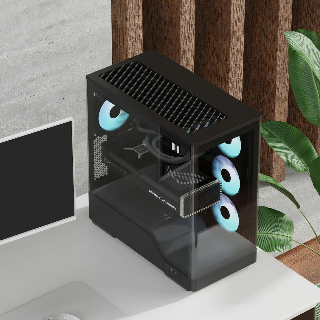 Obudowa komputera Medium Tower Aerocool P500A-BK V1 czarna
