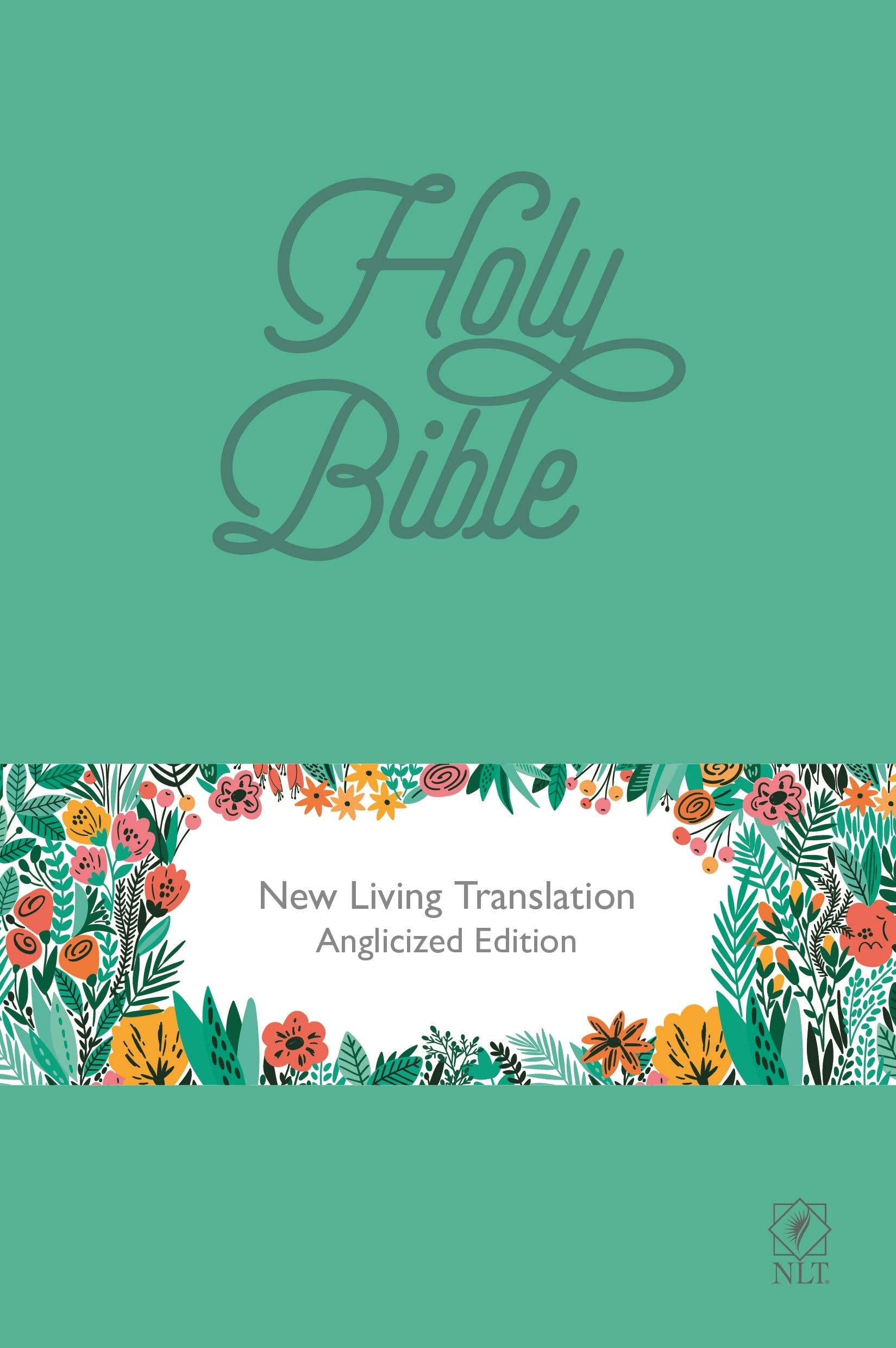 NLT Holy Bible: New Living Translation Teal Soft-tone Edition, British Text Version: NLT Anglicized Text Version