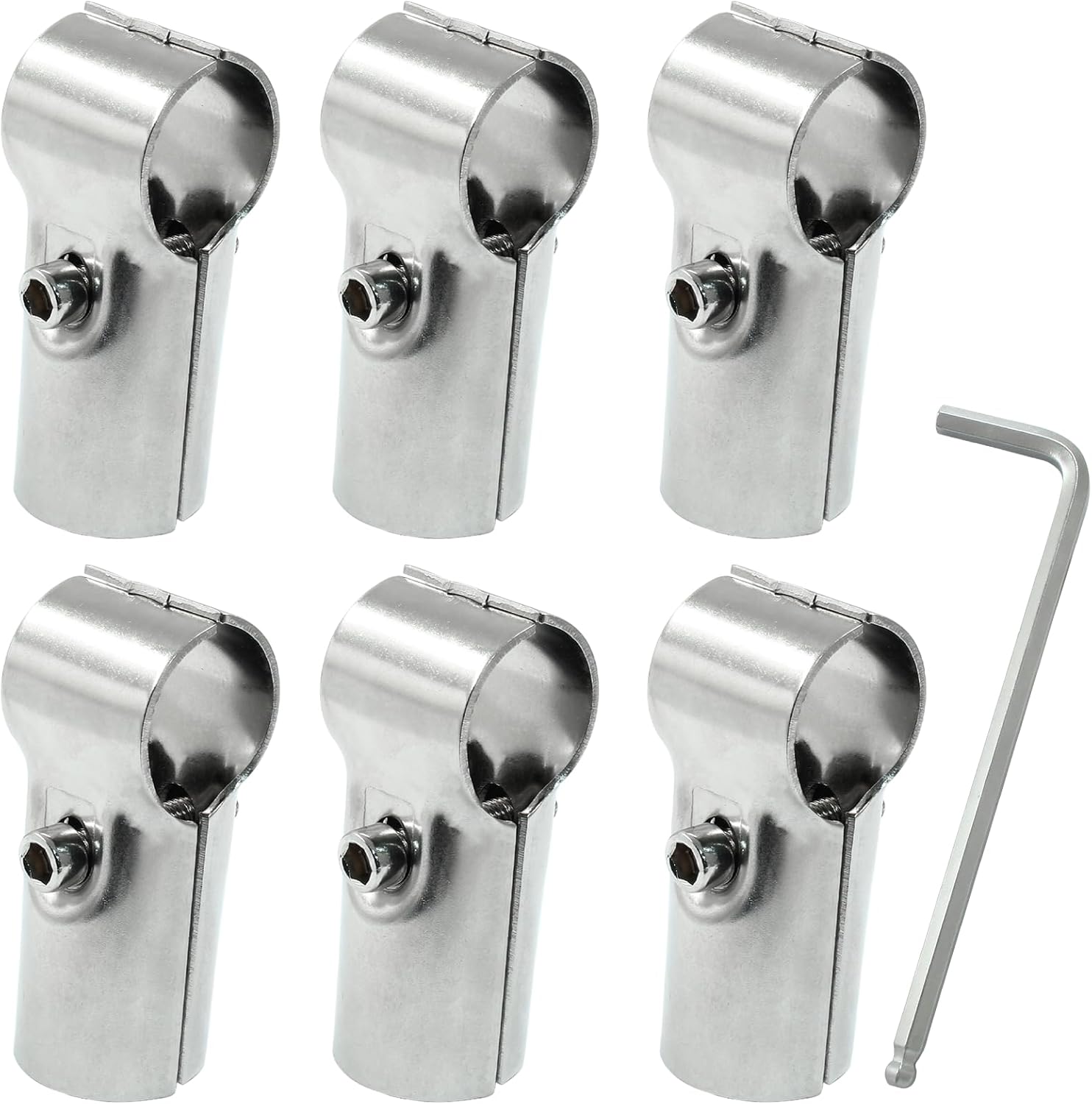 PHITUODA Conduit Pipe T Clamps,Fence Clamp Dog Kennel Panel