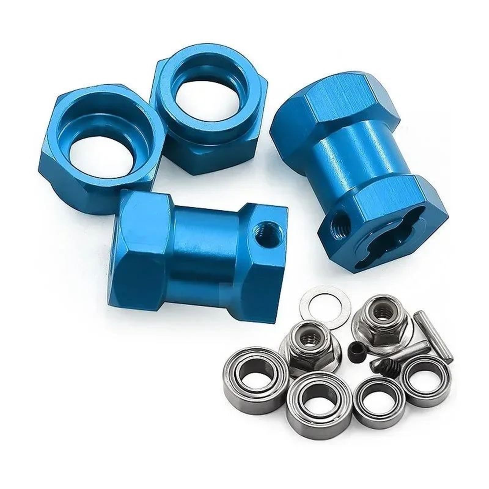 Adattatore Mozzo Esagonale Ruota 12 Mm Metallo Per Tamiya Dt02 Dt-02 Dt03 58354 Frog 58346 Wr-02 Rc Parti Aggiornamento Auto Decorative Ricambi Modellini RC