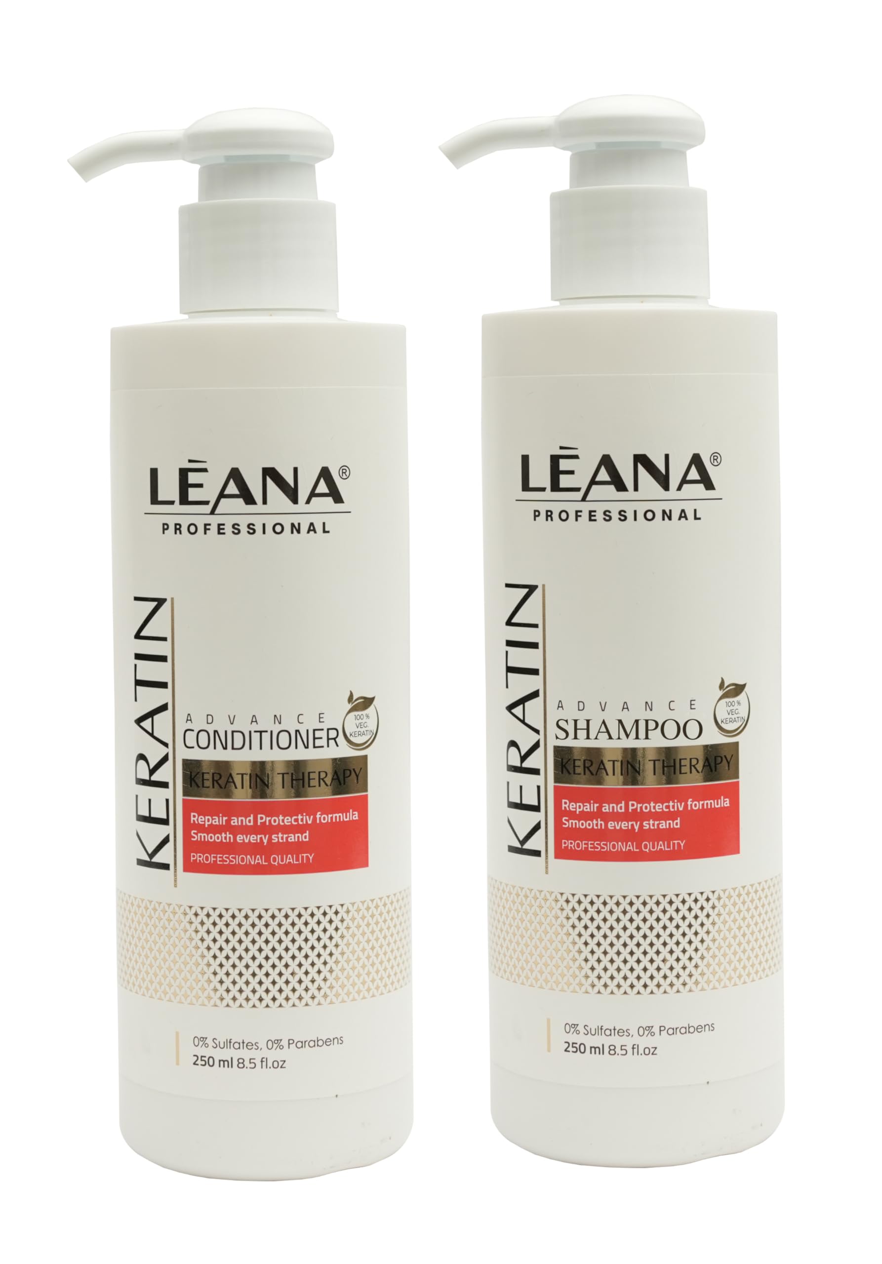 Advance Therapy Shampoo And Conditioner Anti-Frizz And Clarify Formula Shine (Pack of 2) (250Ml Shampoo Conditioner)