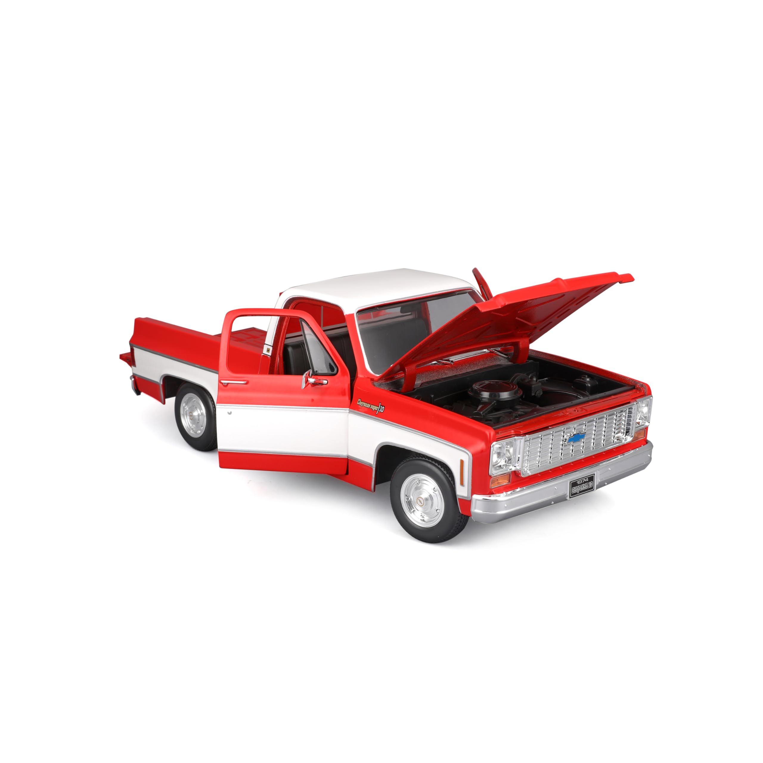 Amazon.com: Maisto 1:18 Edición Especial 1974 Chevrolet C10