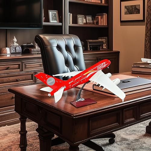 Miniatura 3 de Modelo grande del avión modelo 1160 A380 modelo modelo del avión para los adultos con la luz del LED para el regalo y la decoración