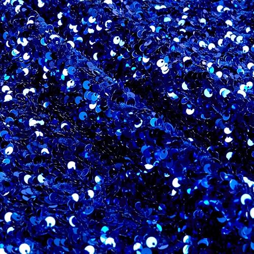 Miniatura 5 de The Yard, tela de lentejuelas de terciopelo elástico ultra violeta de The Yard, material de elastano con purpurina, ideal para costura, bricolaje,