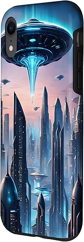 Vista 17 de iPhone 13 Pro Alien Abduction UFO Space Ship UAP Flying Saucer Case