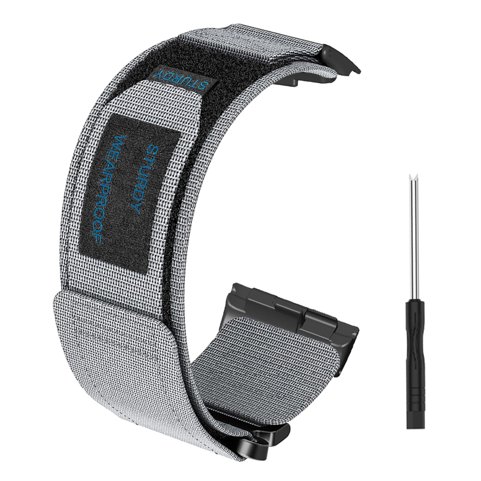 Correa de reloj de nailon para hombre y mujer, para entusiastas del aire libre, pulsera deportiva, transpirable, accesorios para reloj