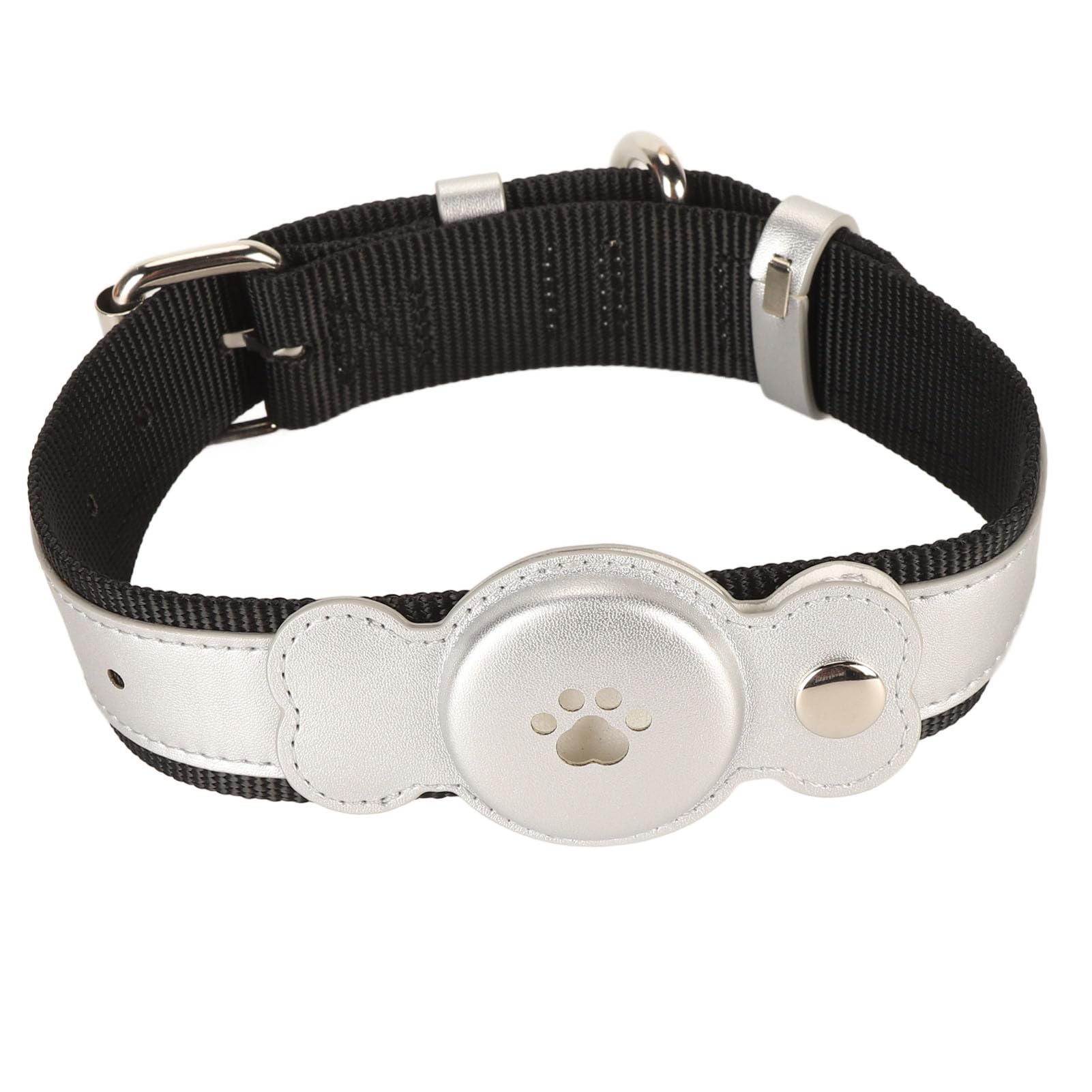 Collier pour chien réglable en cuir pour les balades et randonnées tout confort