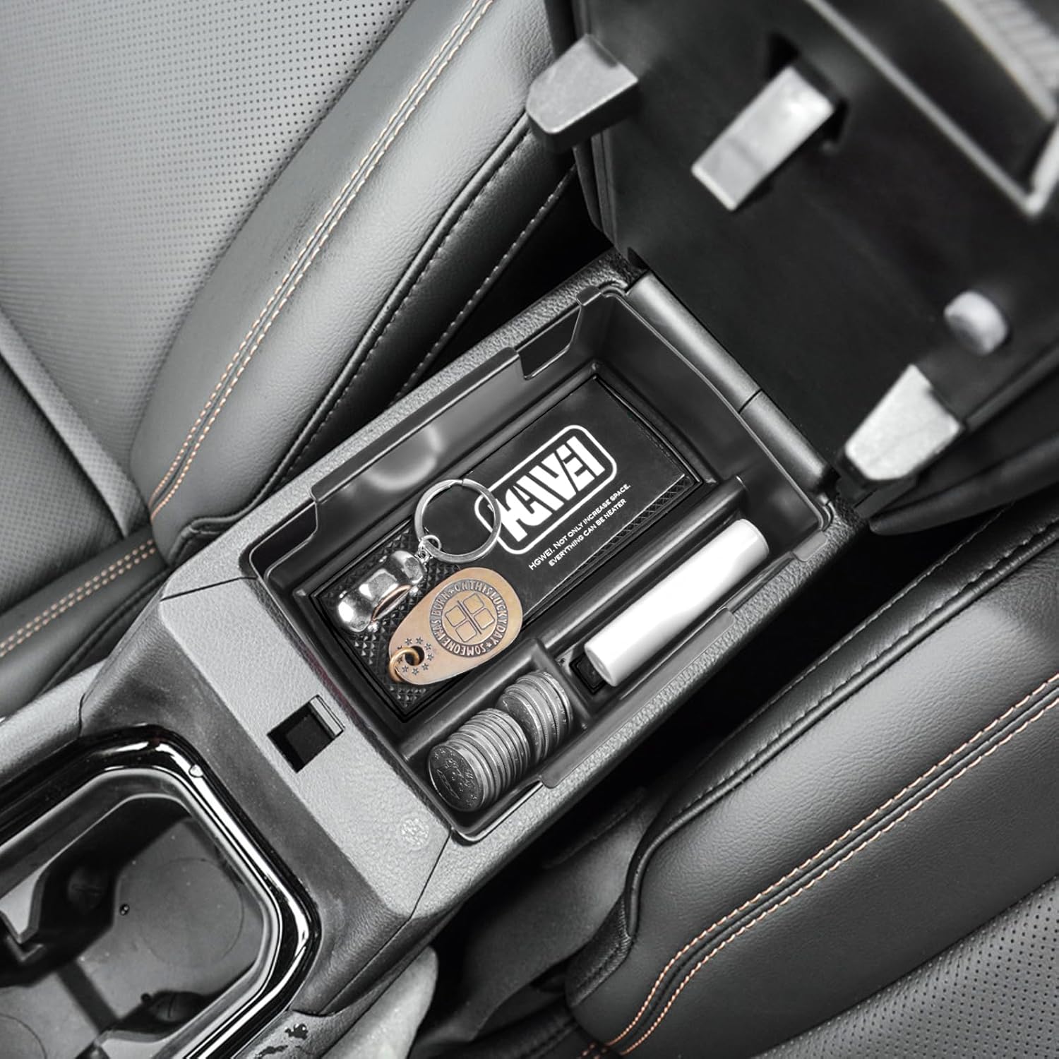 Bandeja Organizadora Para El Reposabrazos Del Kia EV3 2024+ - Aumenta El Almacenamiento En La Consola Central