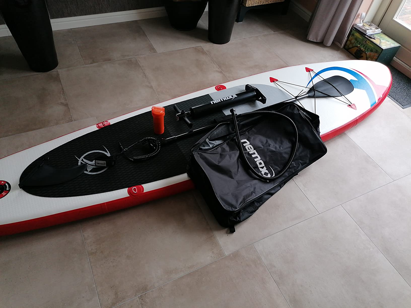 NEMAXX Stand Up Paddle Board PB300 SUP Board opblaasbaar, Surfbord