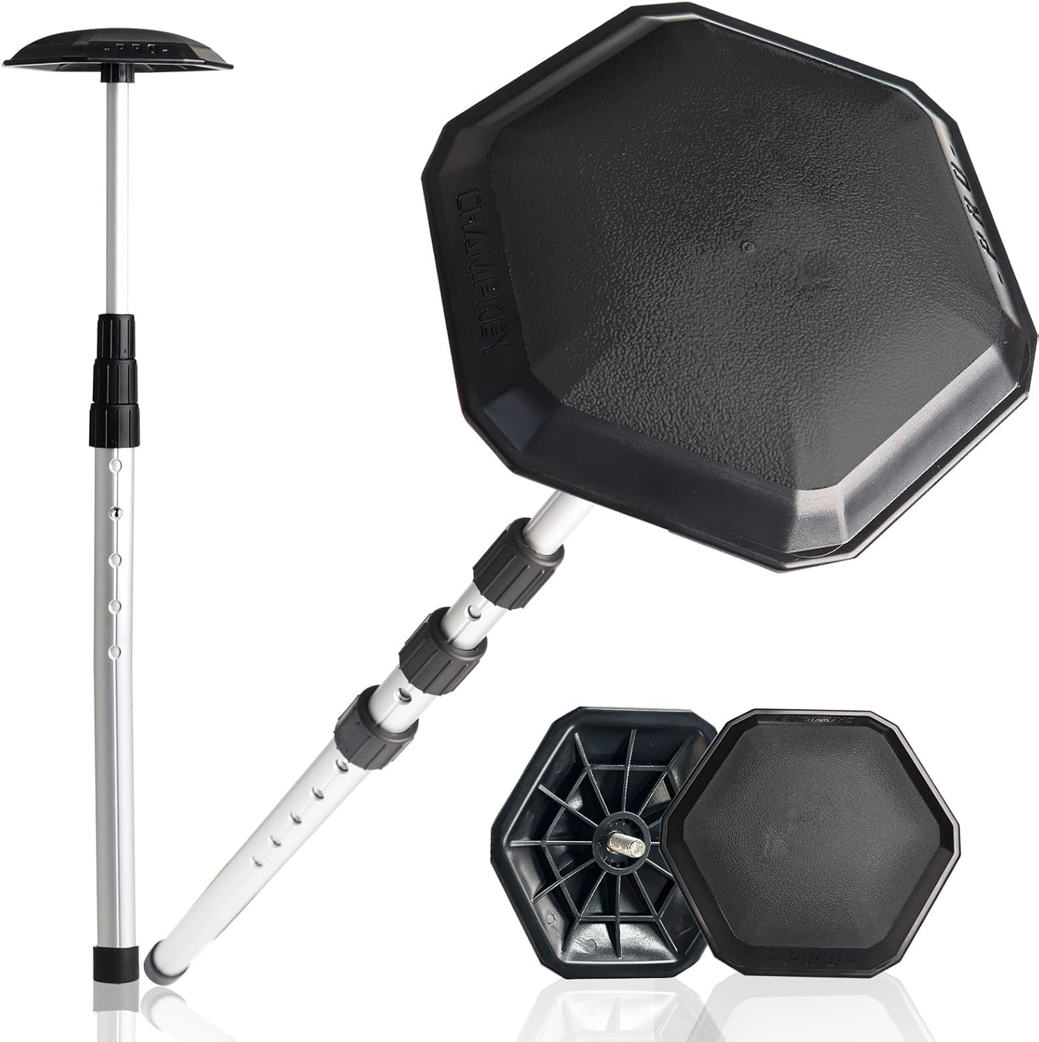 Golf Travelcover, Golf Protector Travel Covers Support System Backbone-Reiseabdeckung aus Aluminiumlegierung Golf Travel Bag Stützstange