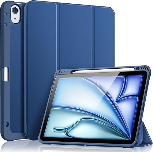 Miniatura 10 de Fintie SlimShell - Funda para iPad Air de 5 generación (2022)  iPad Air de 4 generación (2020) de 10.9 pulgadas, cubierta trasera de TPU suave y