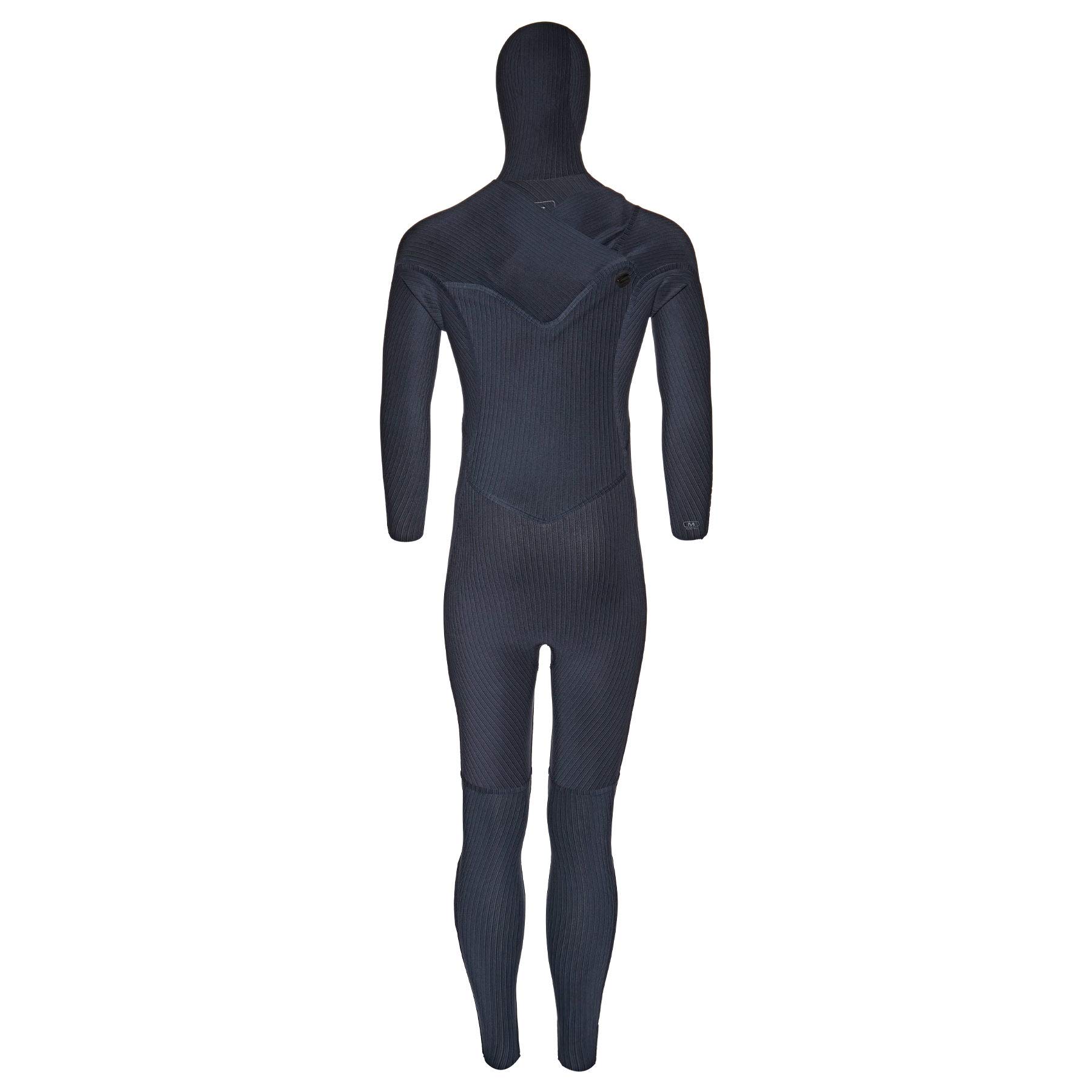 O'NEILL 2026 Hombres Hyperfreak+ 5/4mm Chest Zip con Capucha Neopreno 5347 - Black