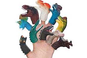 Dinosaur Toys - Finger Puppets and Bath Toys