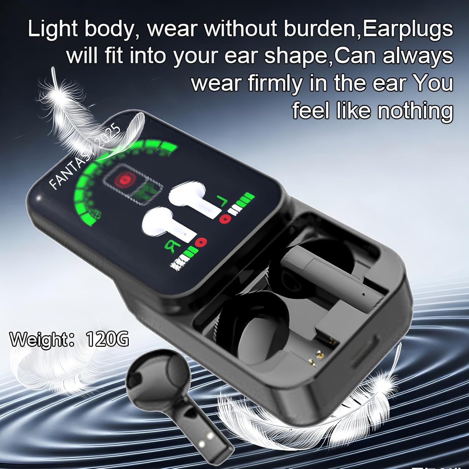 AI Translation Earbuds Real Time, 144 Language 3-in-1 Translation Headphones for iPhone and Android with 3 Translation Modes, Translators Headphones with APP for Travel/Business/Learning-Black - Image 5