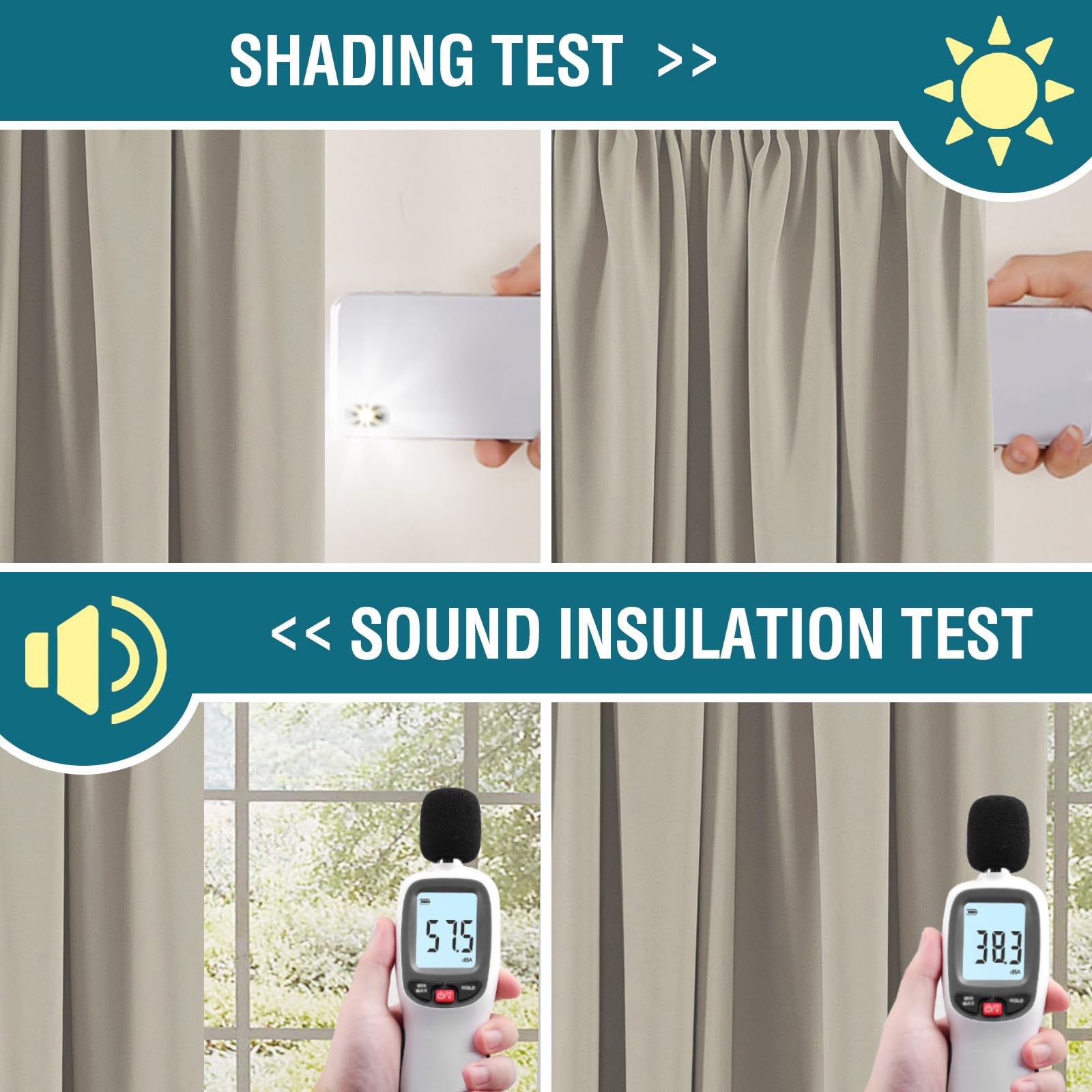 H.Versailtex 100% Blackout Thermal Curtains - Image 4