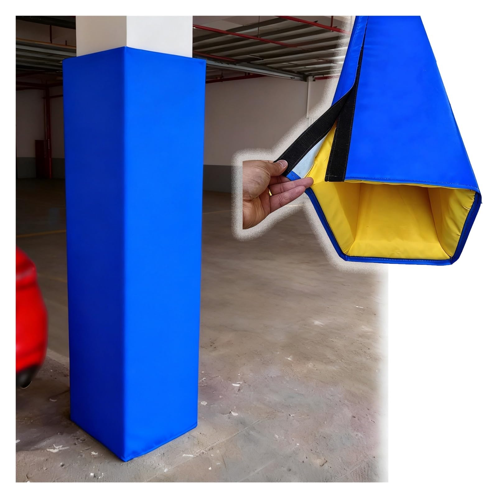 Protector de columna impermeable para un gimnasio seguro, envoltura de 6 pies