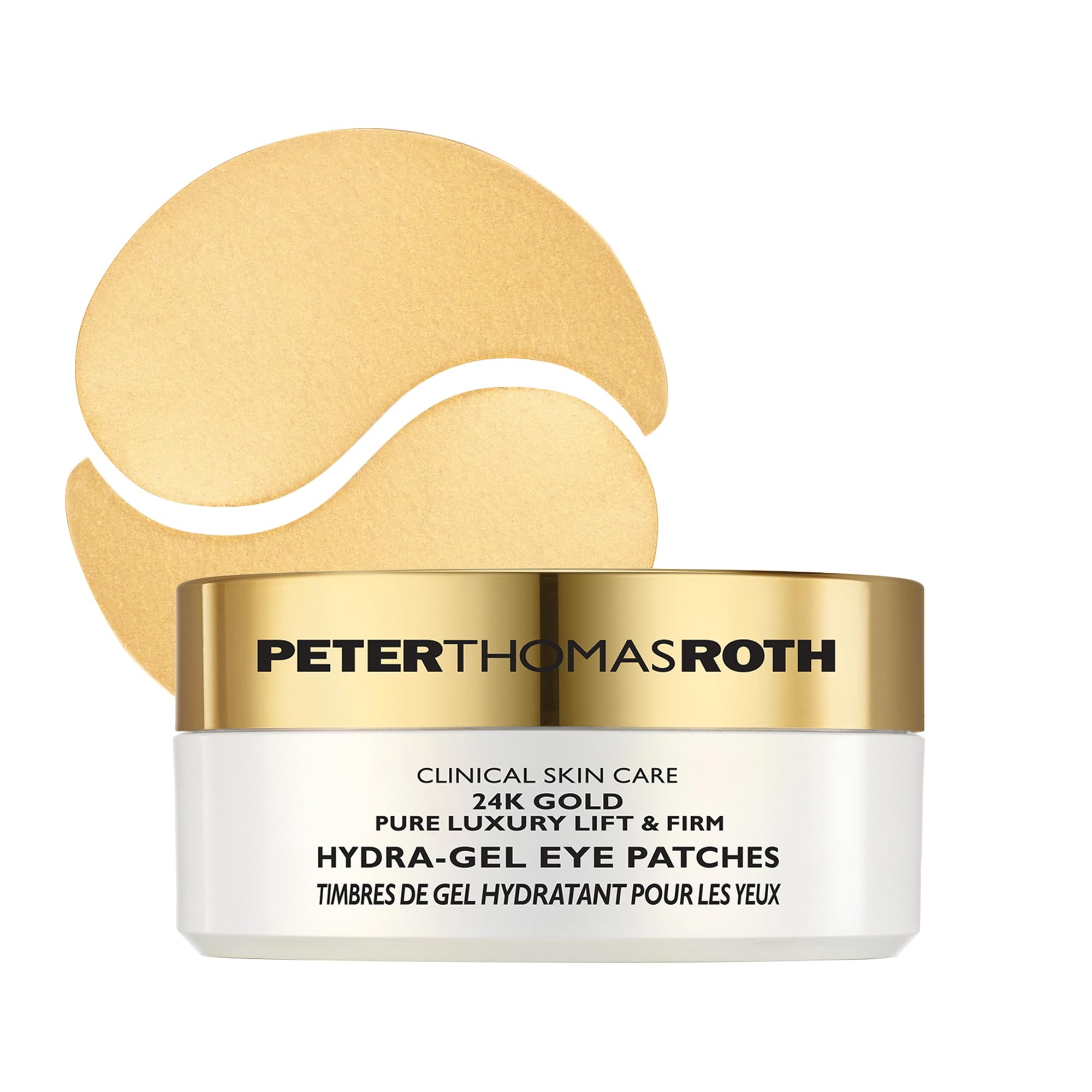 Peter Thomas Roth | 24K Gold Pure Luxury Lift & Firm Hydra-Gel Eye Patches | Anti-Aging Under-Eye Patches, Help Lift and Firm the Look of the Eye Area