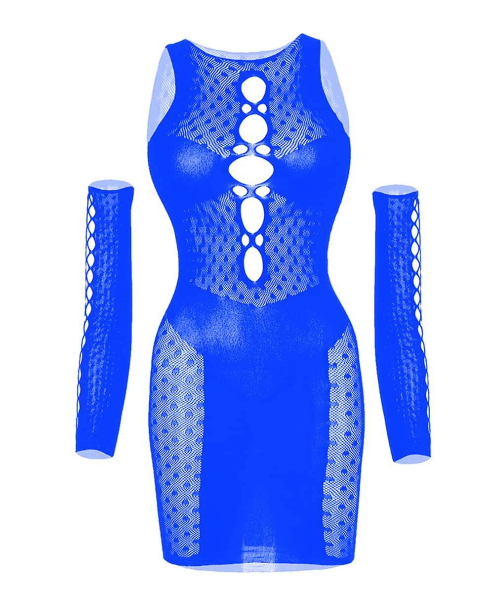 BuitifoSexy Lingerie for Women Dress One Piece Babydoll Sleepwear Party Clubwear with Oversleeve