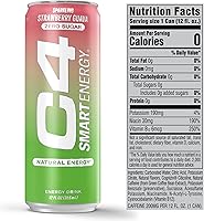 Vista 3 de Cellucor C4 Smart Energy - Bebida energética de alto rendimiento sin azúcar y potenciador cerebral noontrópico, sustituto o alternativa al café