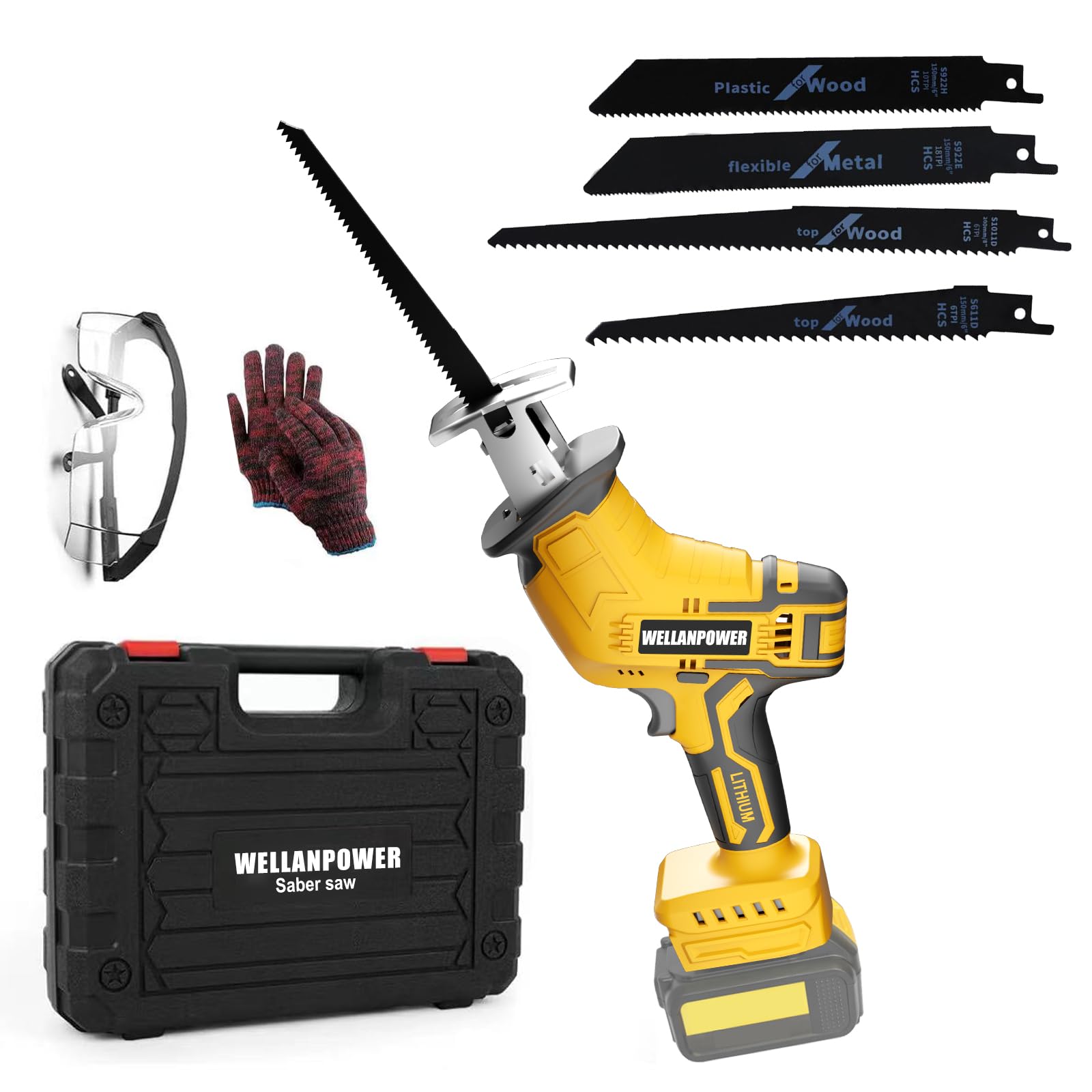 Cordless Saw Cordless Reciprocating Saw For 20V Battery, Brushless