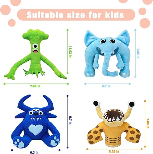 Miniatura 2 de 4 juguetes de peluche, juguetes nuevos de 10 pulgadas para fanáticos, figura de peluche de monstruo de terror, figura de peluche, regalos para niños