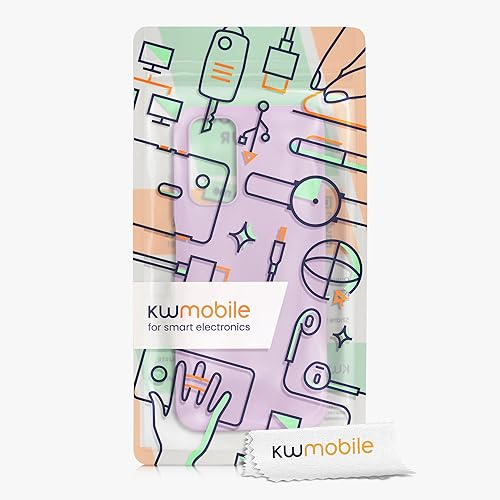 Miniatura 7 de kwmobile Funda compatible con Xiaomi Redmi Note 11 Note 11S - Funda protectora de silicona TPU suave y delgada - Malva