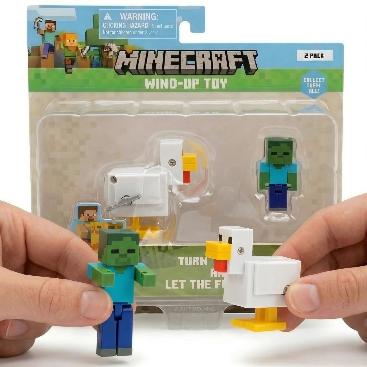 Amazon.co.jp: P.M.I. マインクラフト ワインドアップトイ 2個パック