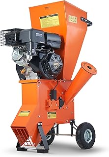 VEVOR Wood Chipper Shredder Mulcher, 12 HP Heavy Duty Gas Powered, 6.7” Max Diameter 420cc 8.6 kW Engine Woodchipper, Fast...