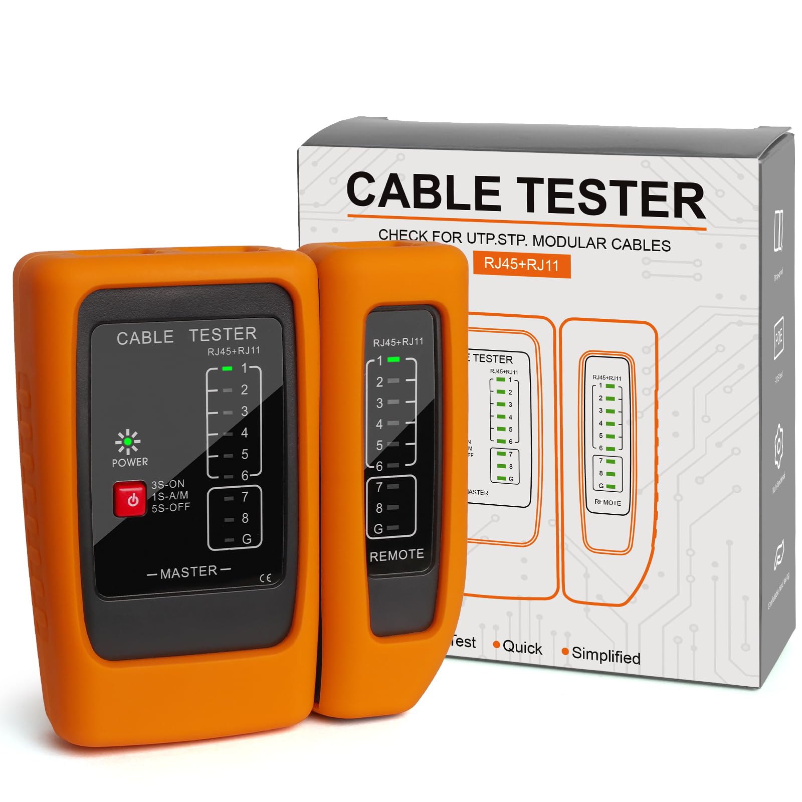 Network Cable Tester - Find Faults Fast -2
