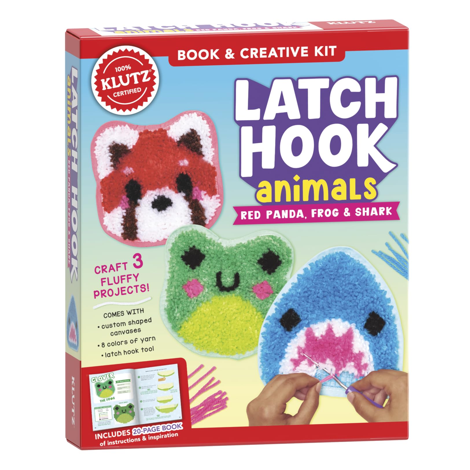 Latch Hook Mini Rugs by  Editors of Klutz - 9781546176169