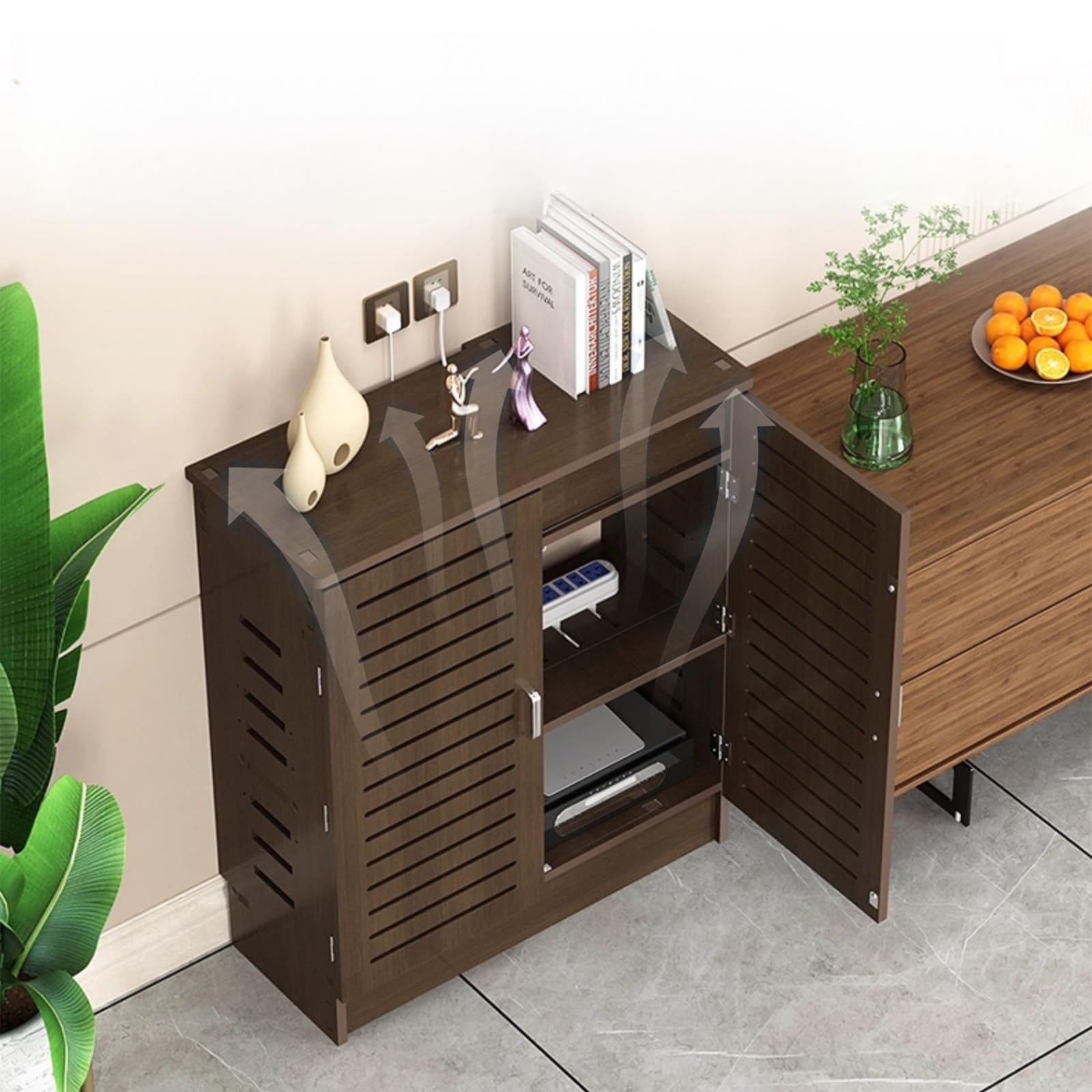 Solution de gestion des câbles et armoire routeur Wi-Fi pour boîte murale
