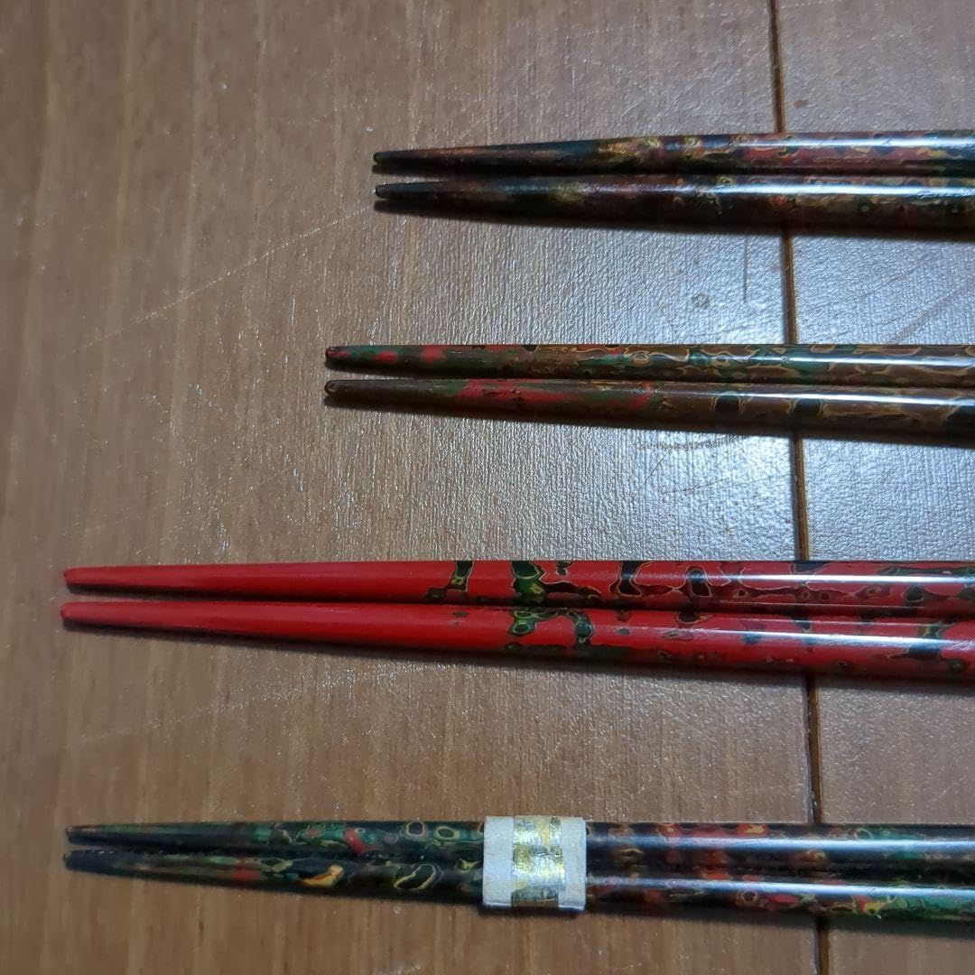 Amazon.co.jp: 津軽塗 箸 箸入れ 漆塗り 伝統工芸 漆器 アンティーク  