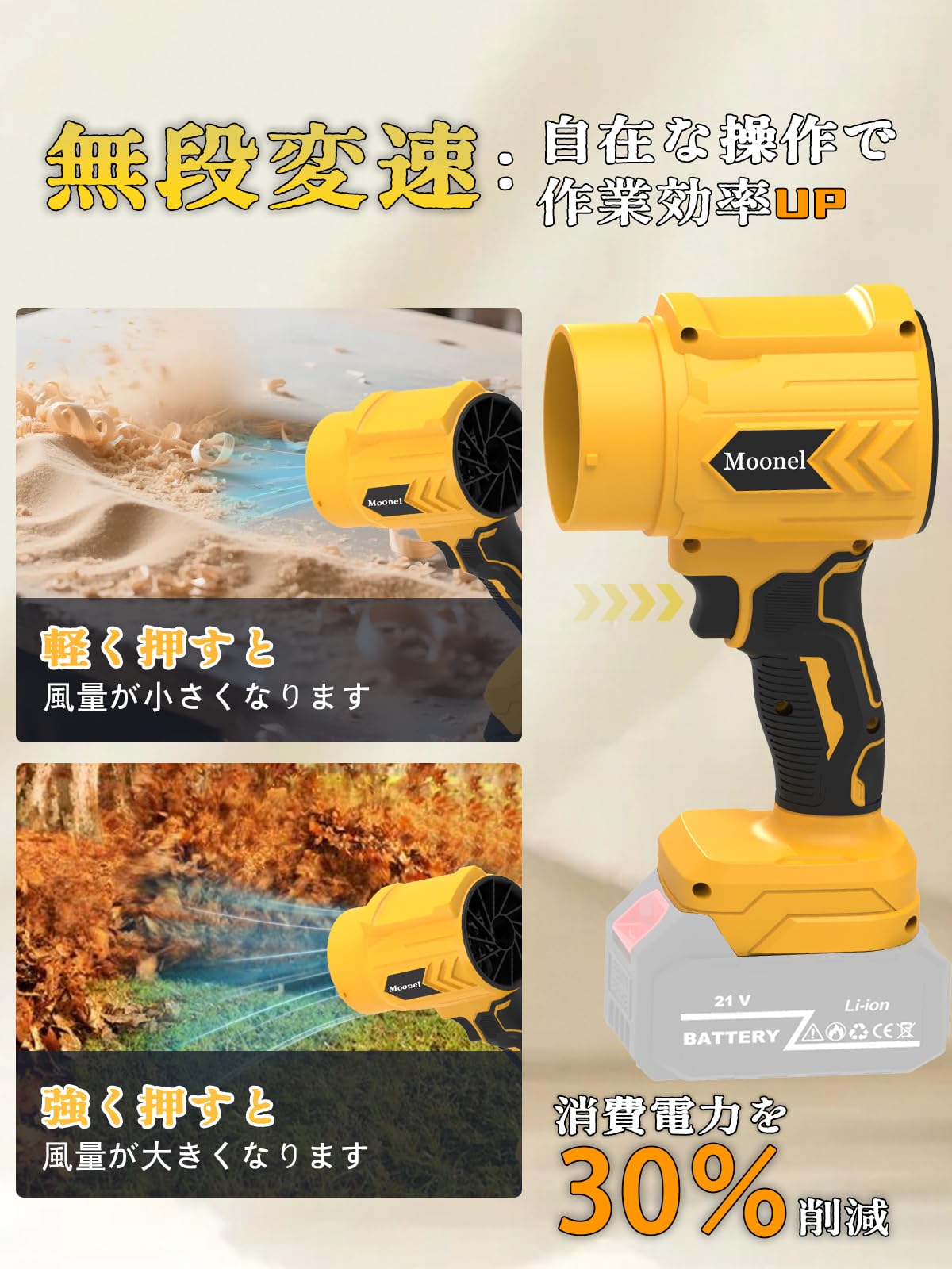 Amazon.co.jp: 洗車 ブロワー 強力 ブロアー 充電式 ブロワ 【700g超強