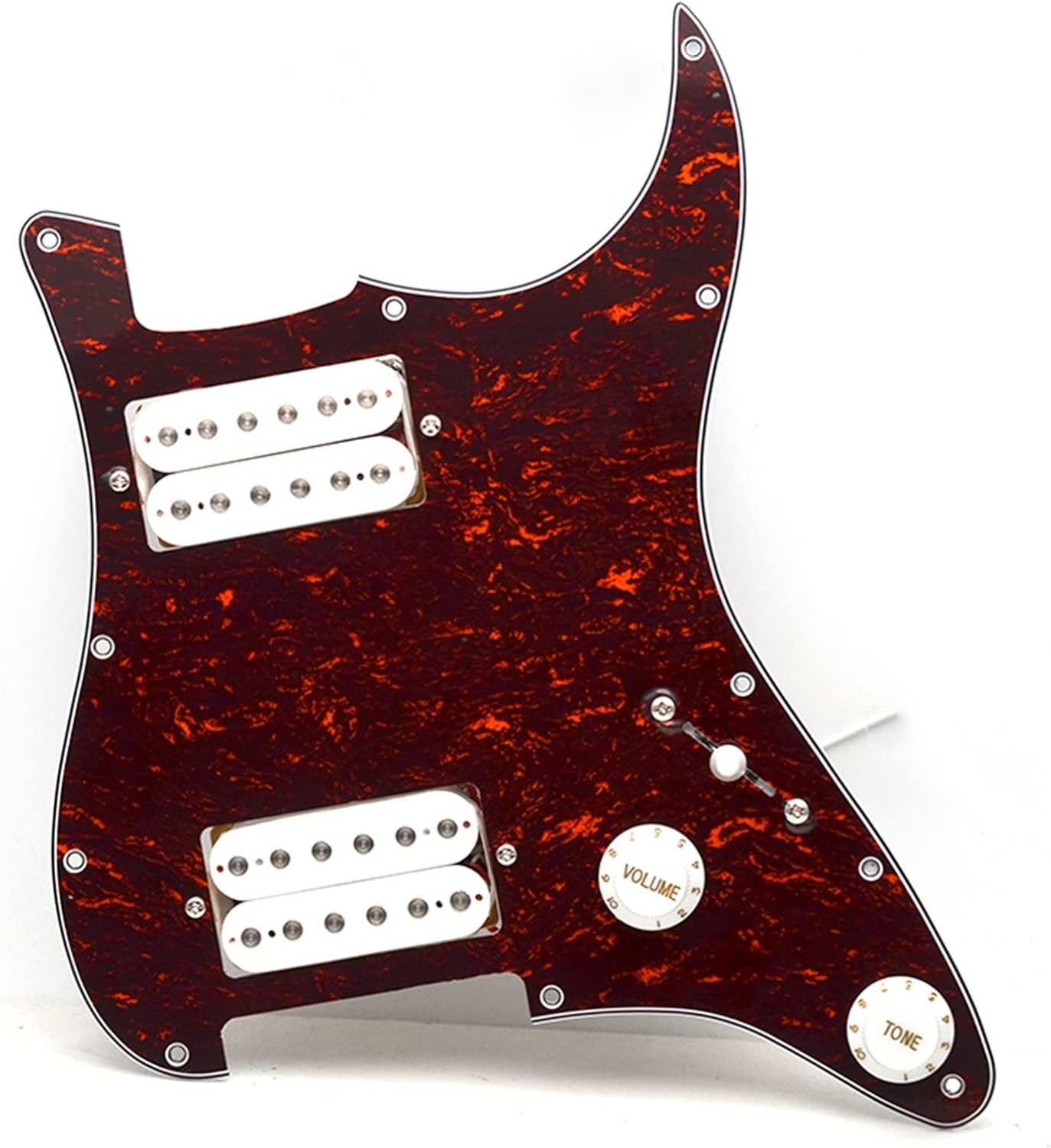 Pickguard Pickups Multi Colour HH Guitar Pickguard