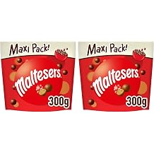 Maltesers Chocolate Balls with Airy Crispy Core Chocolate Snack 1 Pack 1 x 300g Pack of 2