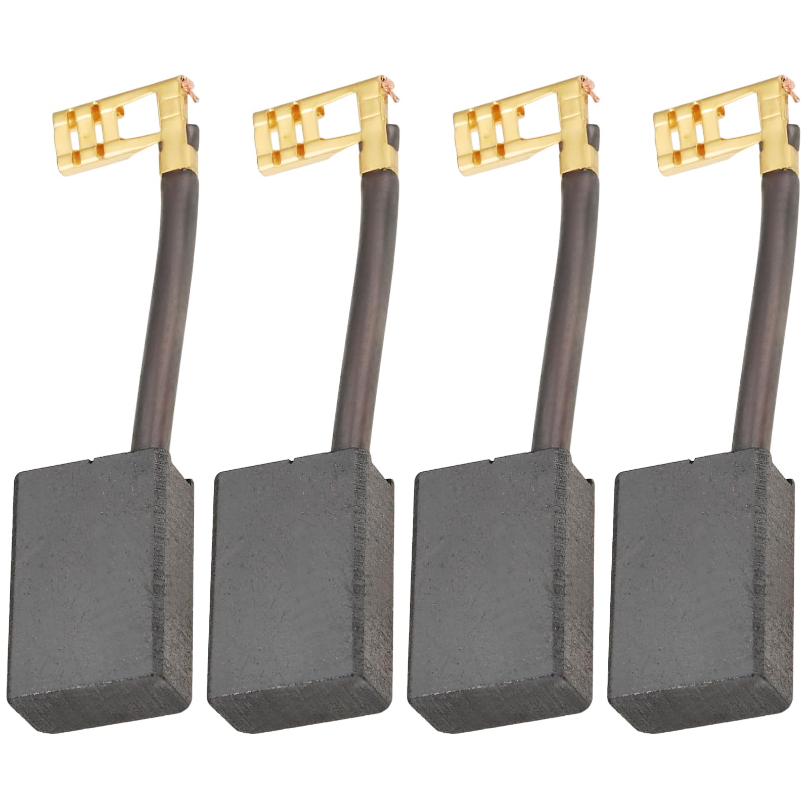 Sing F Ltd 4Pcs Treadmill Motor Carbon Brushes 9.5X17x25mm Compatible With Treadmill Motors