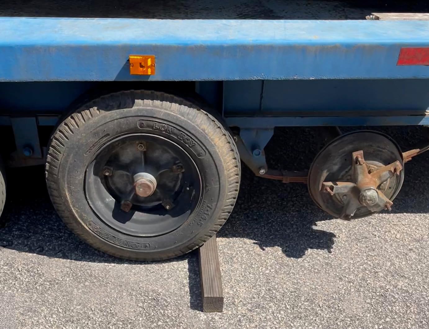 A.A 10 Pack - Wheel Rim Clamp Wedge & Bolt for Lowboy Construction Trailer (10)