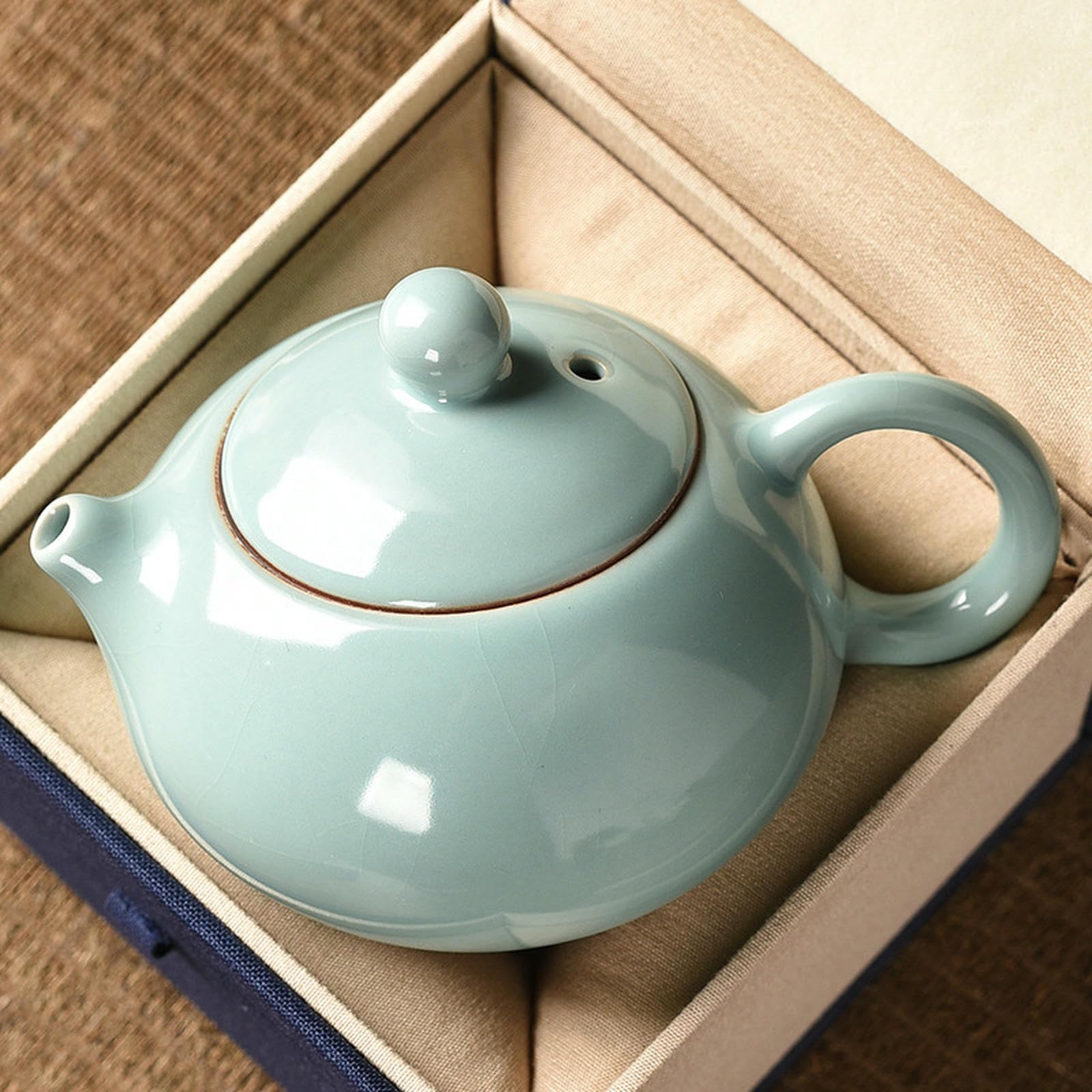 Chiński retro-ręcznie wykonany czajniczek Tianqing, domowy ceramiczny zestaw do herbaty Kung Fu - czajniczek Xi Shi