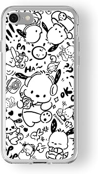 Multitronic iPhone SE 2020 ve 2022 Uyumlu Pochacco Tasar m Bask l   effaf K l f