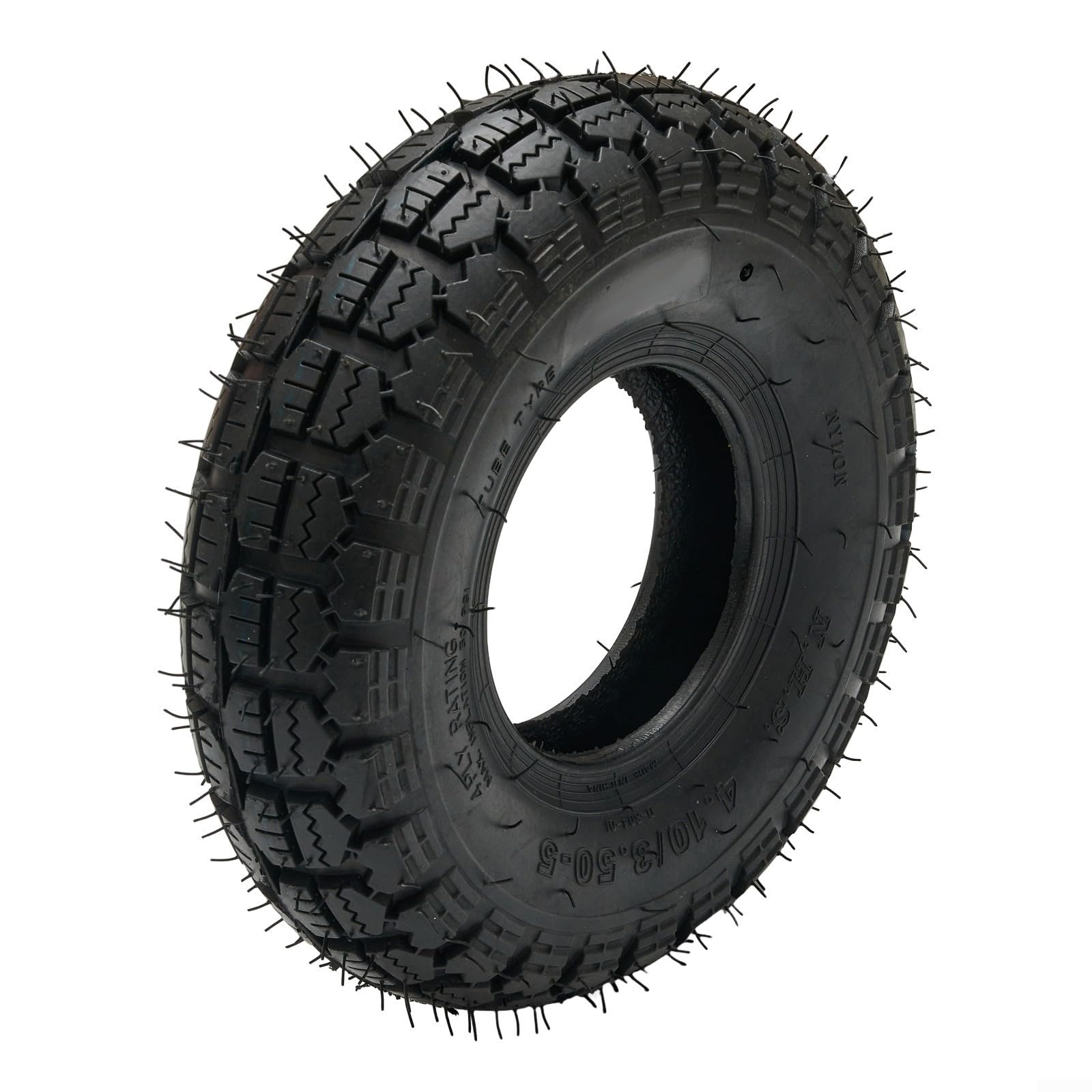 12 Inch Tyre, 4.10/3.50-5 Size, Thickened Rubber Tire, Replacement Wheel, Long Lasting Performance, For Electric Scooter Go-Kart Tiller
