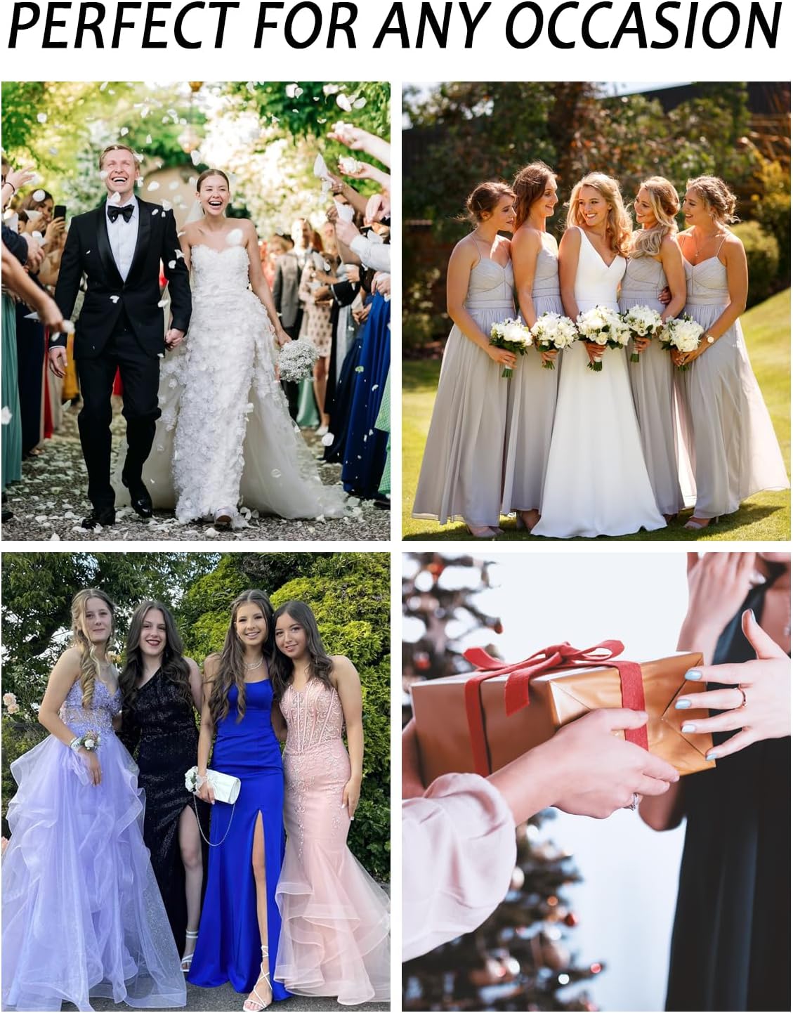 Gold Jewelry Set for Women - Dainty 14K Gold/Silver Pearl Necklaces and Earring Set Pearl Drop Earrings Bracelets Choker Necklace Wedding Bride Jewelry Gifts - Image 6