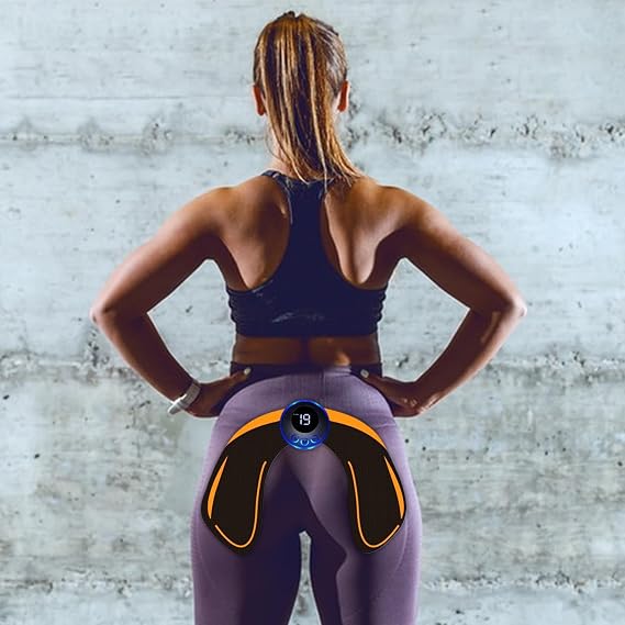 Buttock Muscle Stimulator For Women, Bum Toner, Glute Trainer, Butt Trainer,BootyTrainer,Electronic Muscle Stimulator Pads,Adjustable Strength Training Thigh & Hip,Hip Beauty Device