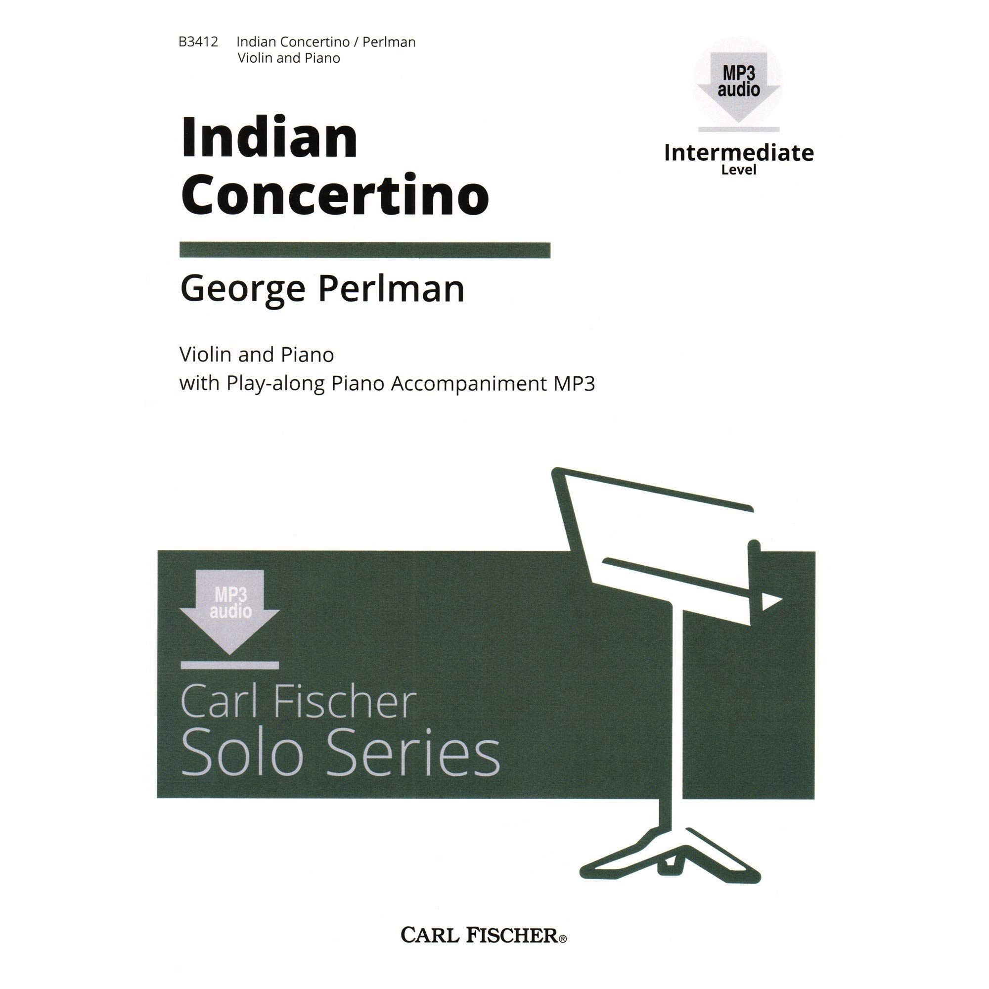 Indian concertino violon +cd